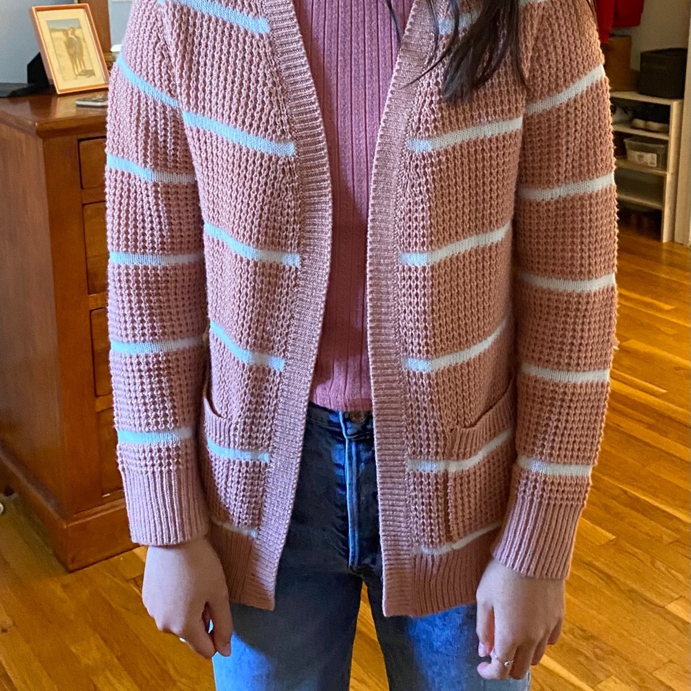 Stripped Cardigan!